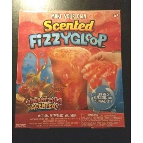 Horizon Group Kids Science DIY Project Kit Cherry Cola Scented Fizzy Gloop - Picture 1 of 4